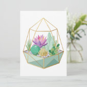 幾何学的テラリウム 招待状 (スタンド正面)