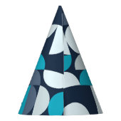 幾何学的テーマ パーティーハット (裏面)