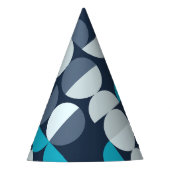 幾何学的テーマ パーティーハット (正面)