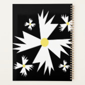 幾何学的デイジーフローラ植物名プランナー プランナー手帳 (裏面)