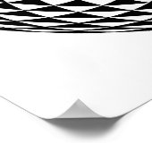 幾何学的デザインポスター ポスター (角)