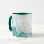 幾何学的デザインマグカップ マグカップ (正面左)