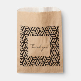 幾何学的デザイン優先バッグ フェイバーバッグ