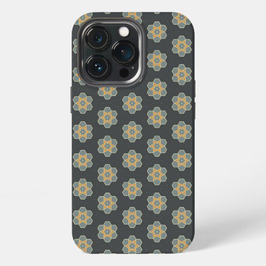 幾何学的デザイン015 iPhoneケース iPhone 13 Proケース (裏面)