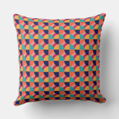 幾何学的デザイン。 クッション (裏面)