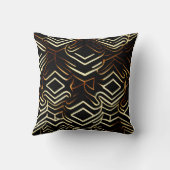 幾何学的デザイン クッション (裏面)