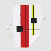 幾何学的デザイン ゴルフタオル (インサイチュ)