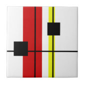 幾何学的デザイン タイル (正面)