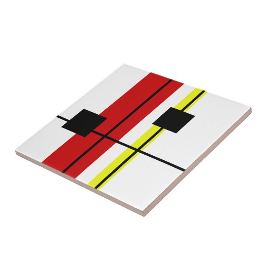 幾何学的デザイン タイル (側面)