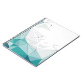 幾何学的デザイン ノートブック (左側)