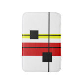 幾何学的デザイン バスマット (正面縦)