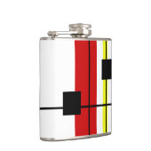 幾何学的デザイン フラスク (右)