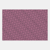 幾何学的デザイン ラッピングペーパーシート (正面2)