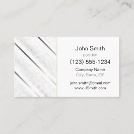 幾何学的トレンディーパターン 名刺