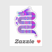 幾何学的ドラゴン シール (シート)