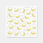 幾何学的バナナ スタンダードカクテルナプキン (正面)