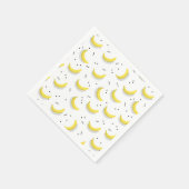 幾何学的バナナ スタンダードカクテルナプキン (角)