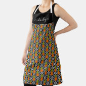 幾何学的パイナップル エプロン (インサイチュ)