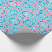 幾何学的パターンモロッコ光沢ラッピング紙 ラッピングペーパー (角)