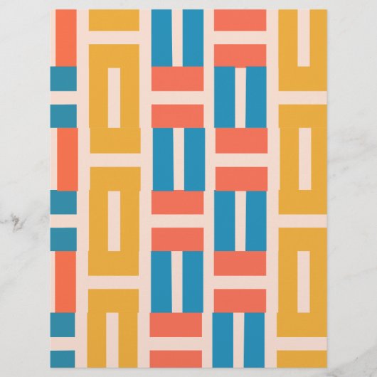 幾何学的パターン (正面)