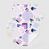 幾何学的パターン13 ゴルフタオル (インサイチュ)