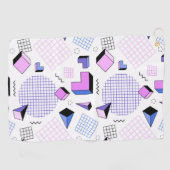 幾何学的パターン13 ゴルフタオル (横)