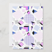 幾何学的パターン13 サンキューカード (正面)