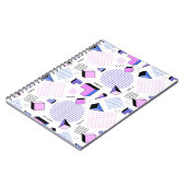 幾何学的パターン13 ノートブック (左側)