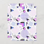 幾何学的パターン13 ポストカード (正面/裏面)