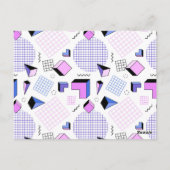 幾何学的パターン13 ポストカード (裏面)