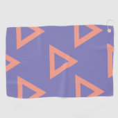 幾何学的パターン16 ゴルフタオル (横)