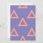 幾何学的パターン16 サンキューカード (裏面)