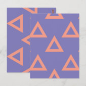 幾何学的パターン16 ポストカード (正面/裏面)
