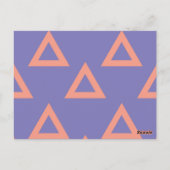 幾何学的パターン16 ポストカード (裏面)