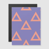 幾何学的パターン16 マグネット招待状 (正面/裏面)