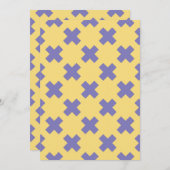 幾何学的パターン18 案内状 (正面/裏面)