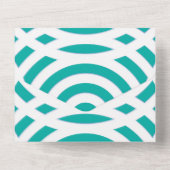 幾何学的パターン20 オールインワン招待状 (裏面)