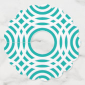 幾何学的パターン20 ワイングラスタグ (裏面)