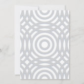 幾何学的パターン22 サンキューカード (裏面)