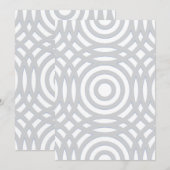 幾何学的パターン22 サンキューカード (正面/裏面)