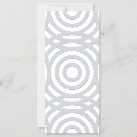 幾何学的パターン22 マグネット招待状 (正面)