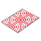 幾何学的パターン23 ノートブック (左側)