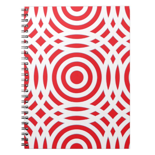 幾何学的パターン23 ノートブック (正面)