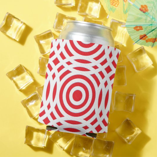幾何学的パターン23 缶クーラー (インサイチュ 夏)