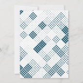 幾何学的パターン24 案内状 (裏面)