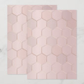 幾何学的パターン27 サンキューカード (正面/裏面)