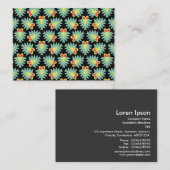 幾何学的パターン280514(1) 名刺 (正面/裏面)