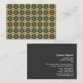 幾何学的パターン280514(3) 名刺 (正面/裏面)