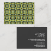 幾何学的パターン280514(4) 名刺 (正面/裏面)