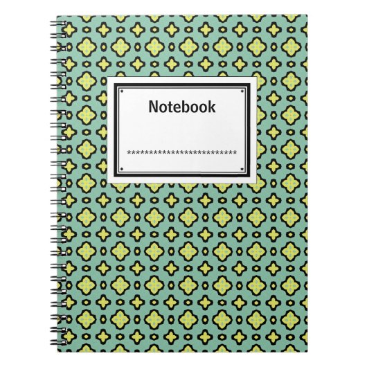 幾何学的パターン280514(5) ノートブック (正面)